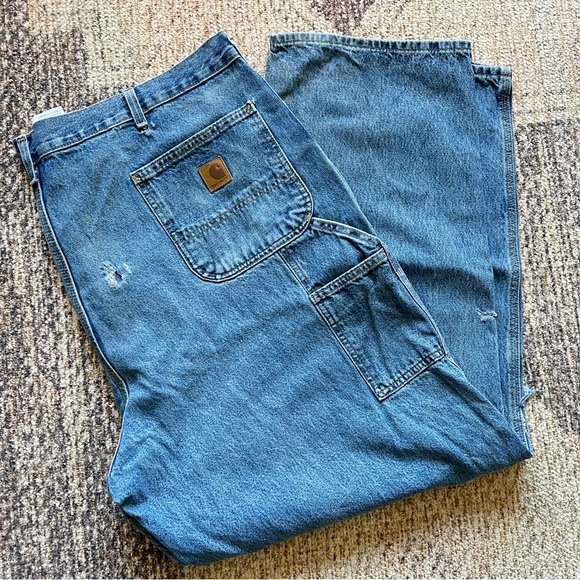 Carhartt distressed dad jeans 44 x 32 - Picture 4 of 5